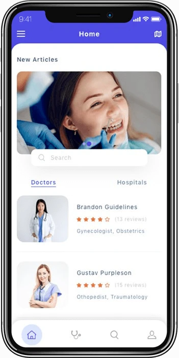 doctor's appointment app feature2