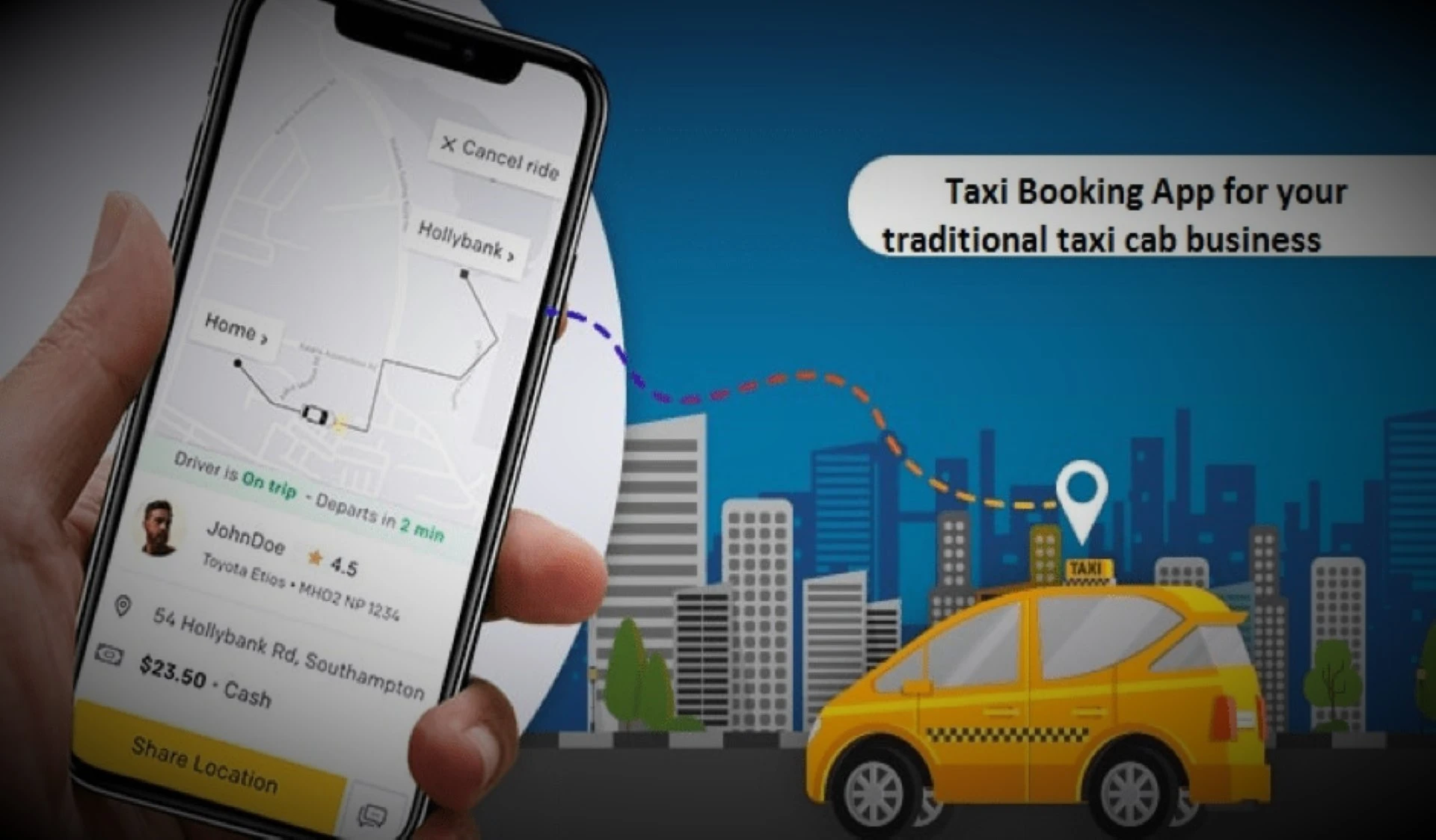 taxi service app model2